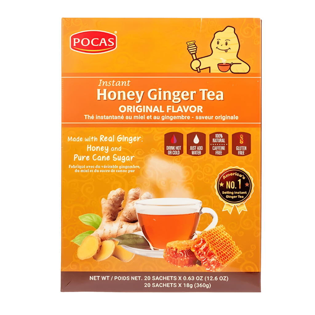 Pocas Instant Honey Ginger Tea 360 g buy online USA - 1